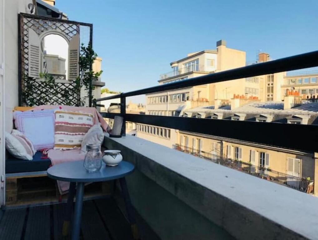 Terrace - Eiffel Tour Vue Appartement